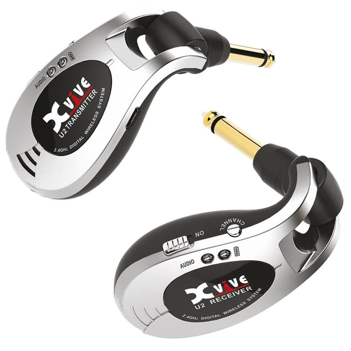 Xvive Wireless Guitar System ~ Silver - Ev - Entz Music