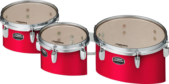 Yamaha TR - 4000 Series MARCHING TRIO TOMS in Festive Red - Ev - Entz Music